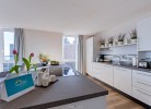 Apartment Upper Deck- große Küche mit Ostseeblick