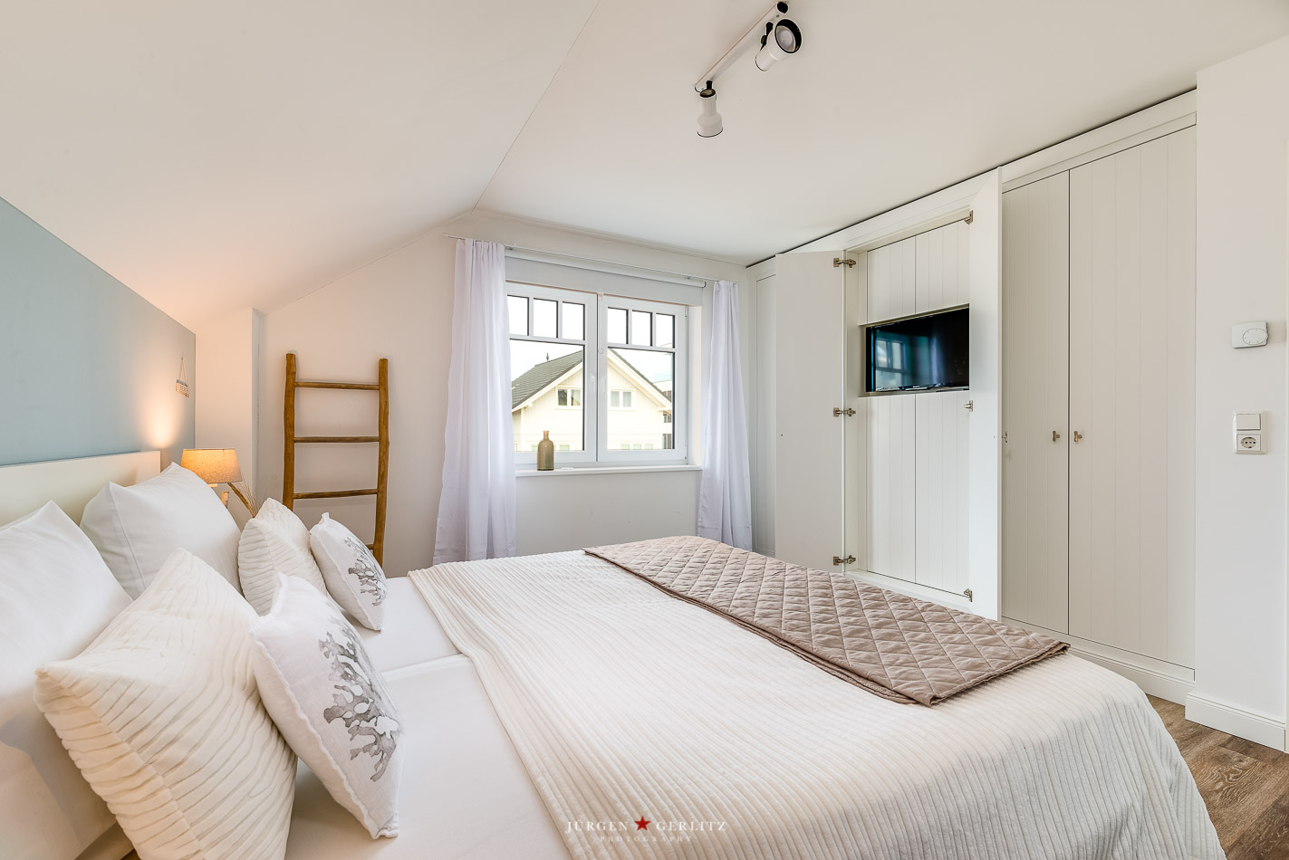 OstseeLounge - Doppelbett in Schlafzimmer 1