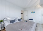 Wasserhaus Klabautermann - gemütliches Schlafzimmer
