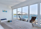 Wasserhaus Klabautermann - Schlafzimmer mit Balkon