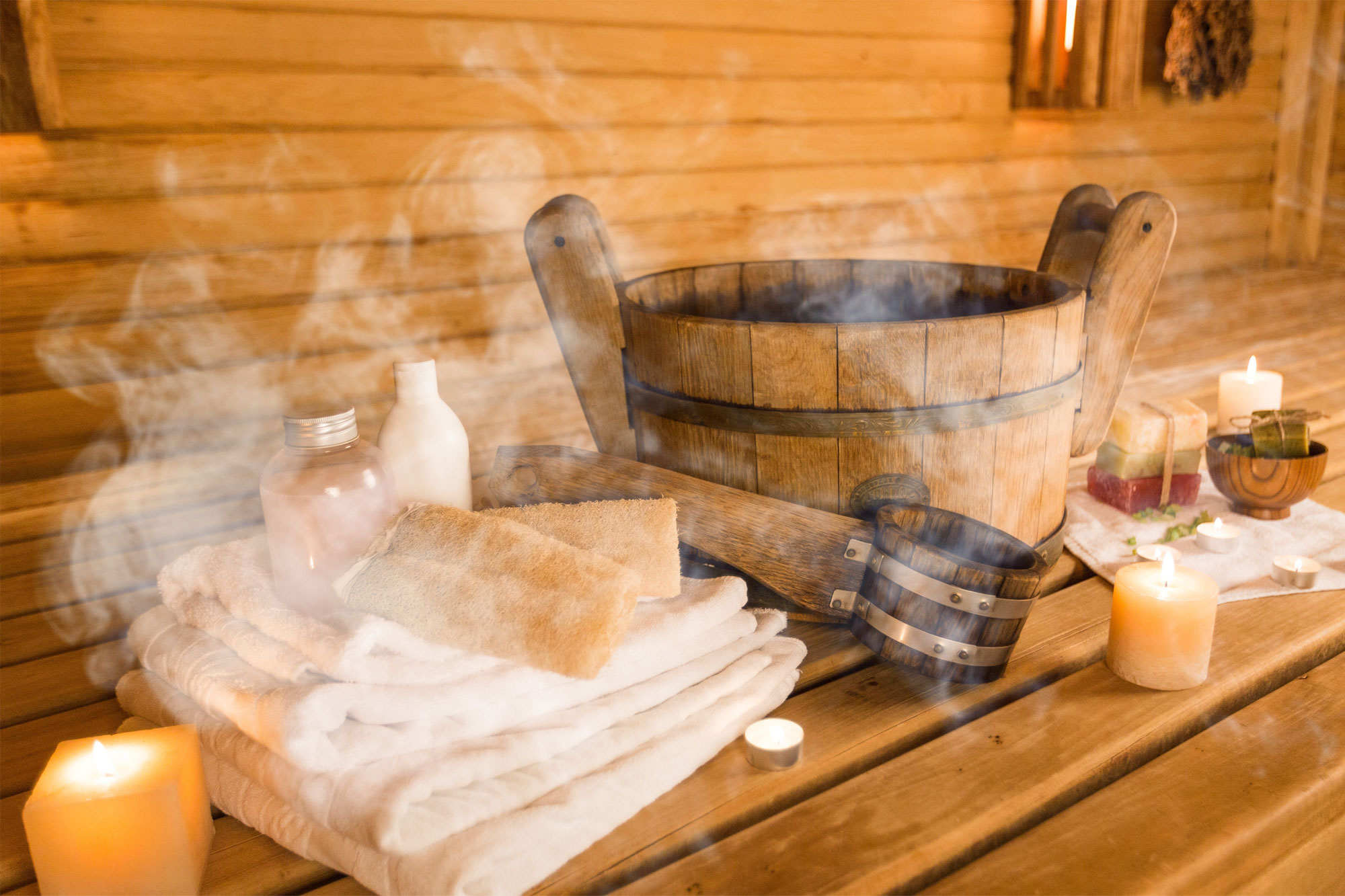 Wellness und Entspannung, in der Sauna oder bei der Massage in Kappeln
