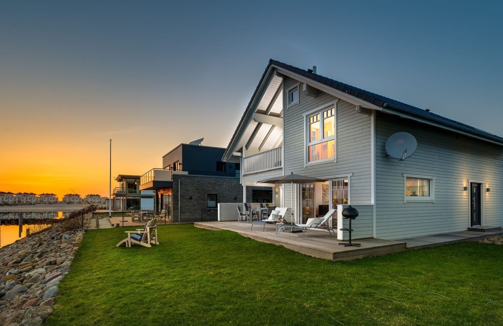 Ostseelounge Ferienhaus im Ostseeresort Olpenitz bei Meerzeit für Ferien