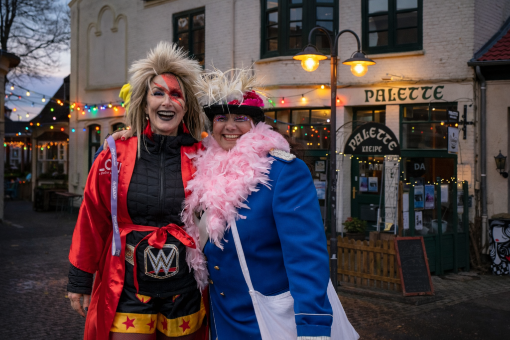 Karneval in der Palette