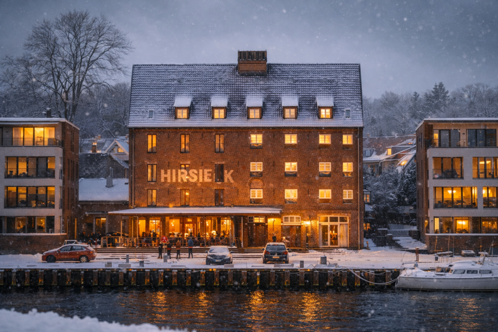 Südspeicher Kappeln im Winter