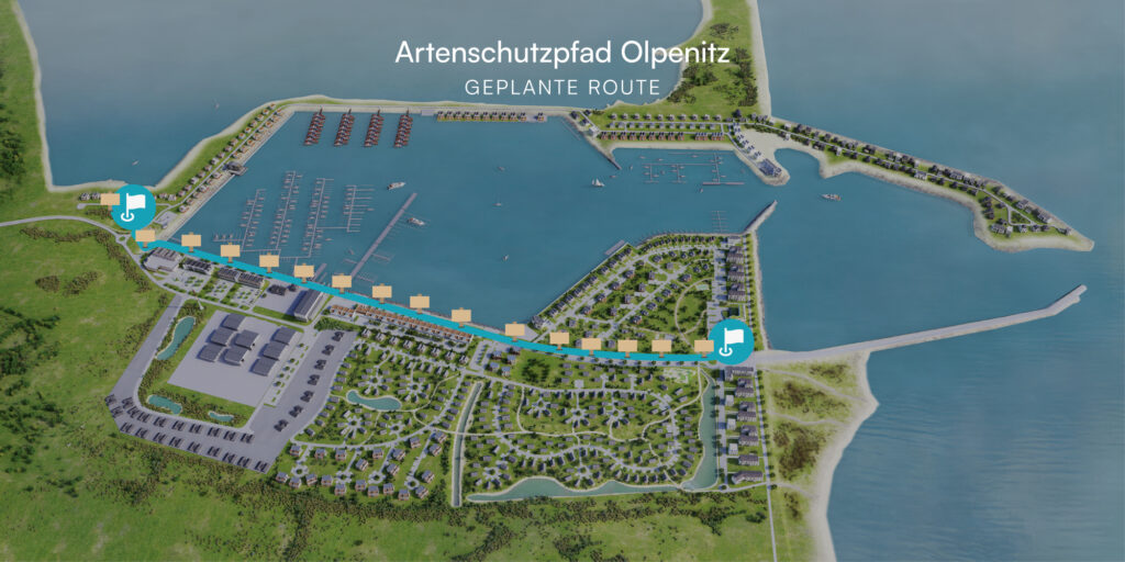 Artenschutzpfad-Karte