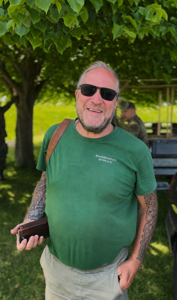 Frank Dreves vom Seeadlerschutzverein