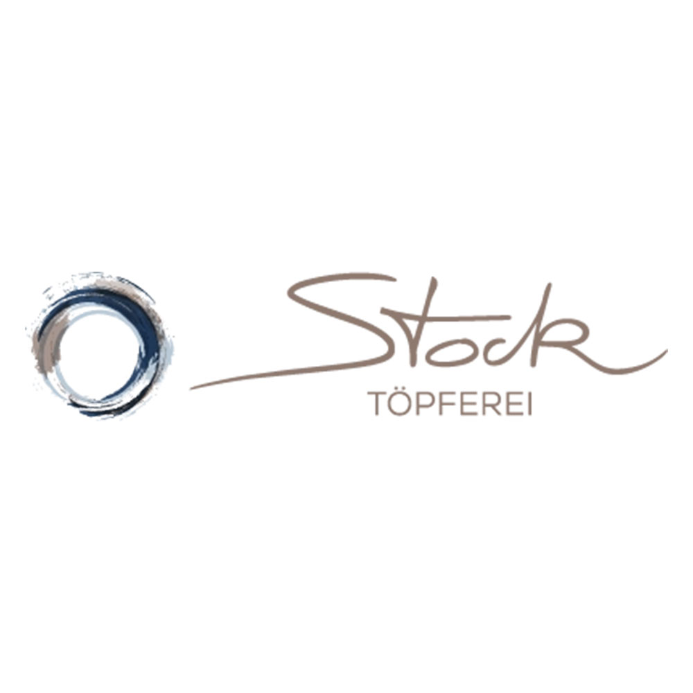 Logo von der Töpferei Stock